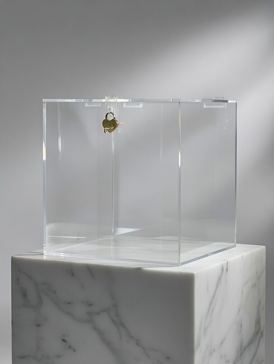 Akrilna kutija - Prozirna (Clear)